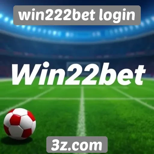 Funcionalidade do sistema de apostas do win222bet login